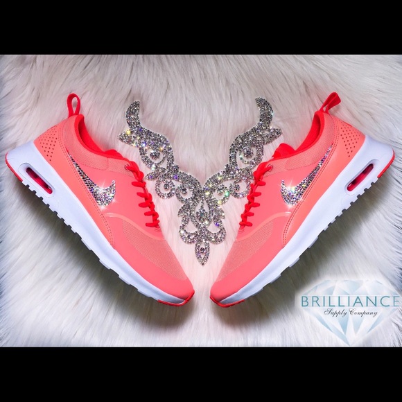 Nike Shoes Swarovski Nike Air Max Thea Coral Nike Sportswear Poshmark