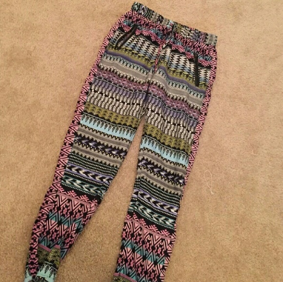 Fashion Web Tribal Pants