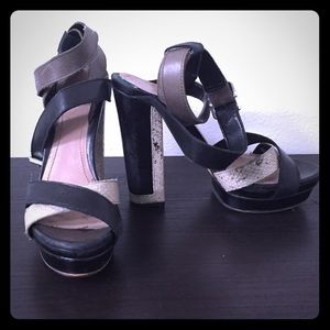 Vince Camuto Chunky Heels