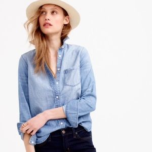 J. Crew | "Always" Chambray shirt