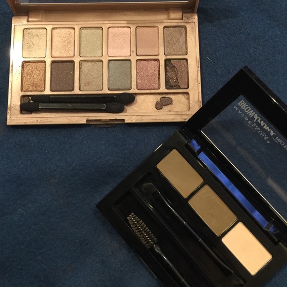 Maybelline blushed nudes and brow drama