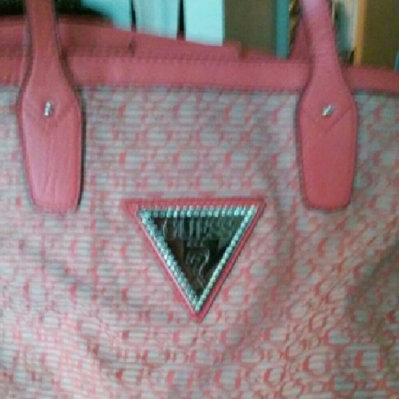 G by Guess Over the Shoulder bag! *Salmon Colored*