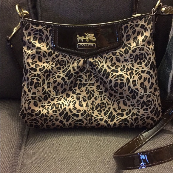 Coach cross body purse