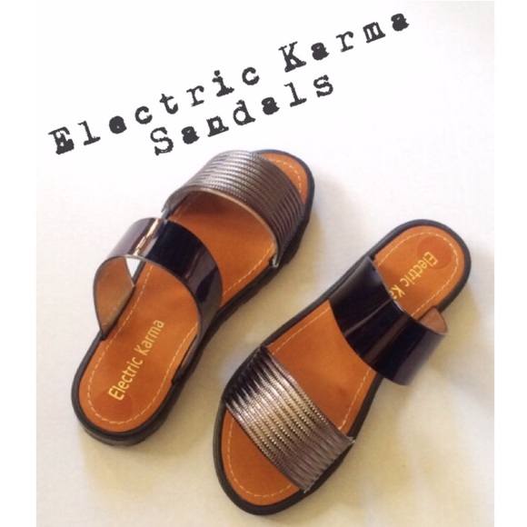 Electric Karma  Shoes - 💎NWOT💎 Electric Karma Double Strap Sandals