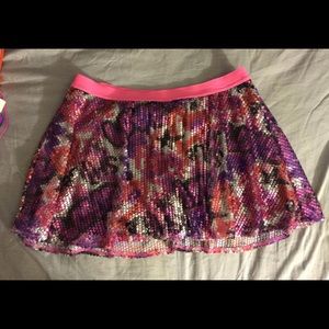 Justice for Girls sequin skirt.