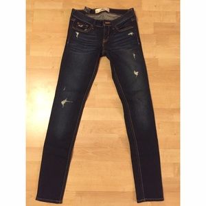 Hollister Distressed Skinny Jeans