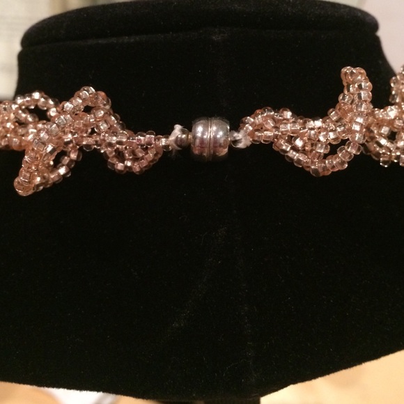 Twisted beaded necklace - Picture 4 of 4