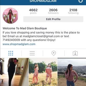 Follow us on Instagram @shopmadglam