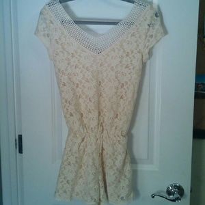 Sold* NWOT Lace Romper
