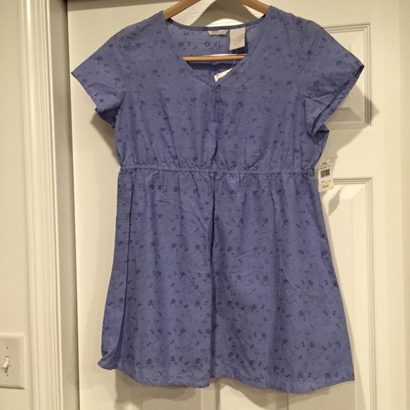 Tomorrows Mother blue shirt