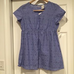 Tomorrows Mother blue shirt