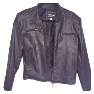 Deep Brown Leather Jacket