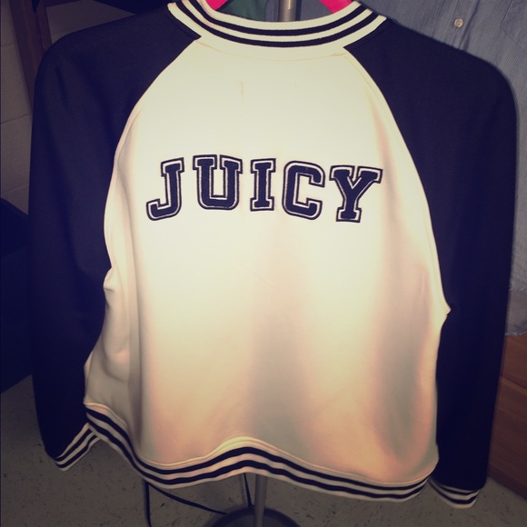 Juicy couture "juicy" scuba bomber jacket
