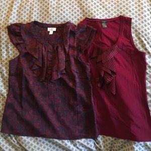 Ann Taylor Blouse Bundle S/MP