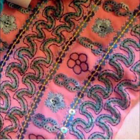 Victoria's Secret Pink Sequin Tie Bottoms - Picture 2 of 4