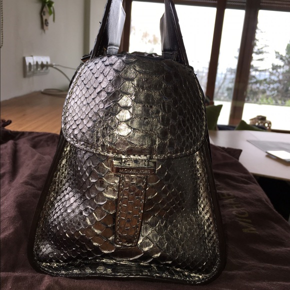 Michael Kors Python Purse - Picture 3 of 4