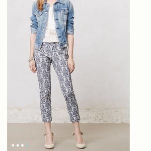 Anthropologie Charlie crop trouser