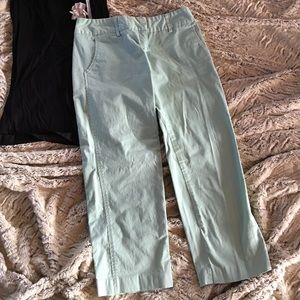 Light Mint green capris