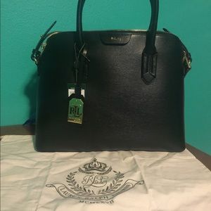 Ralph Lauren Dome Satchel. Brand new!