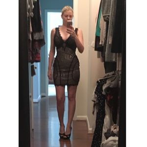 Bebe Lace Cocktail Dress