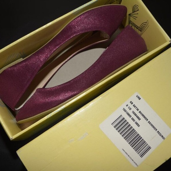 NIB Shimmer Kimchi Blue flats, size 8.5 - Picture 4 of 4