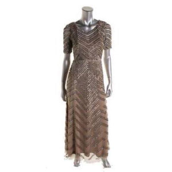 tan semi formal dresses Women's Tan/Beige Gown Semi-Formal Cocktail & Party Dresses