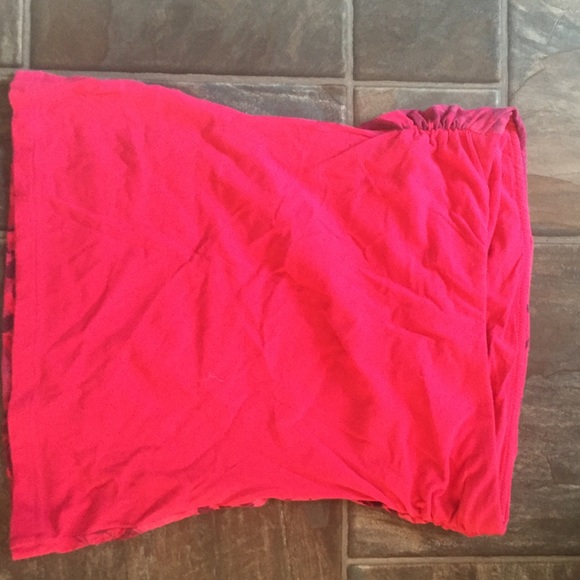 Tropical Strapless Top - Picture 3 of 4