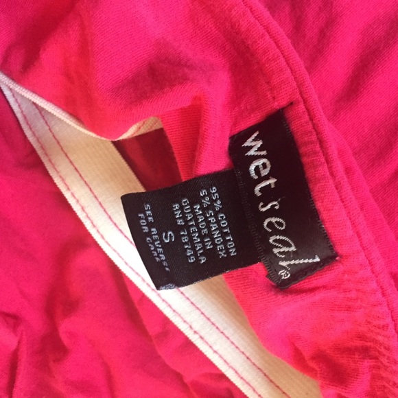 Tropical Strapless Top - Picture 4 of 4