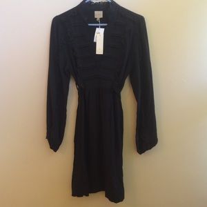 NWT Postella Black Silk Dress