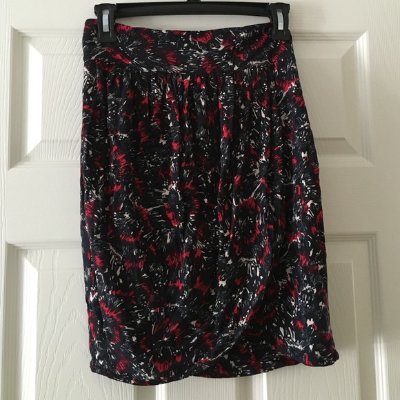 French Connection floral skirt size 6