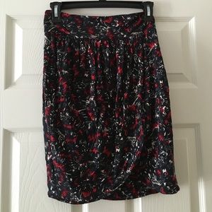 French Connection floral skirt size 6