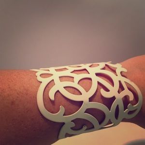 White bracelet