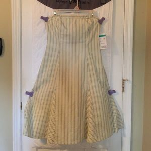 Strapless summer dress