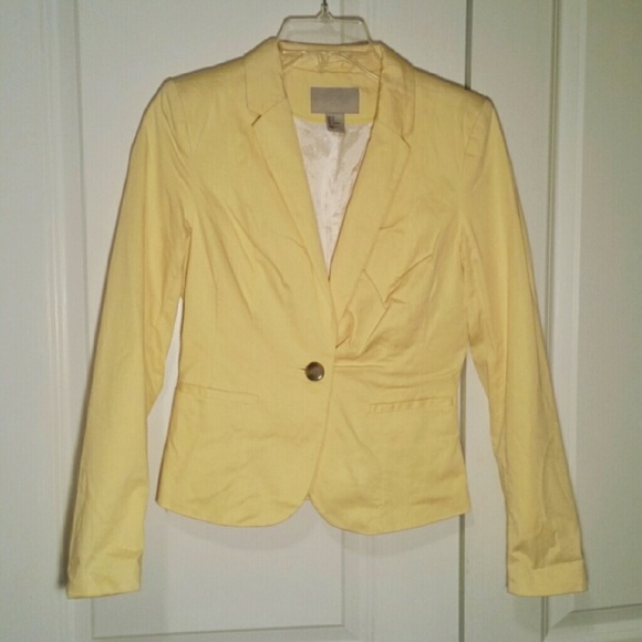 Yellow H&M Blazer