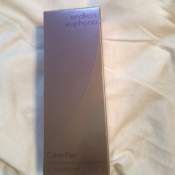 Endless euphoria by Calvin Klein body lotion.