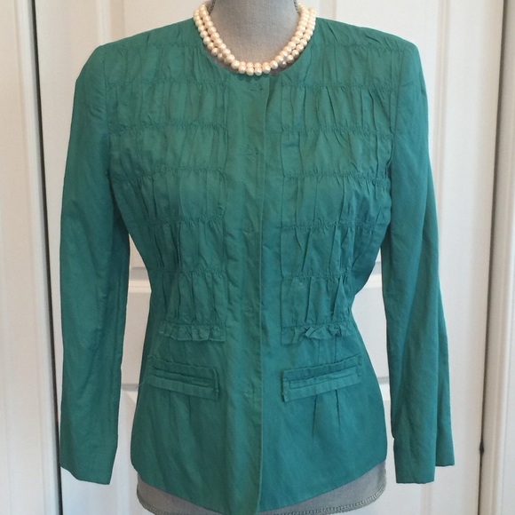 Tahari Jade Green Blazer