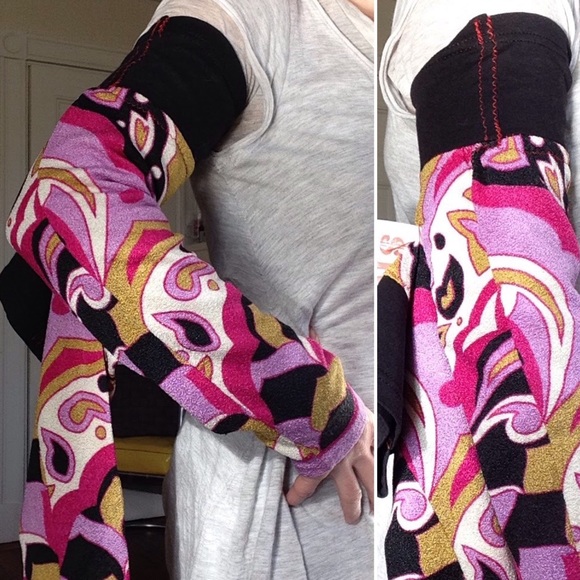 ✨VINTAGE✨Upcycled arm warmers - 60s/80s+00s