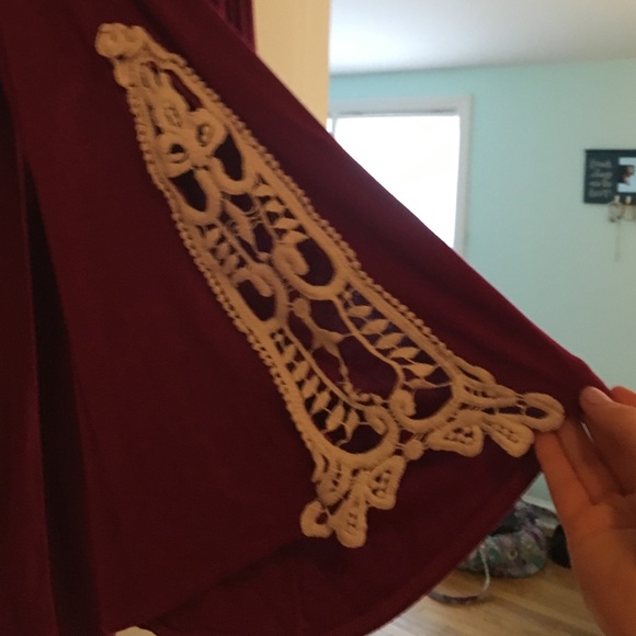 Pink cold shoulder shirt - Picture 2 of 3