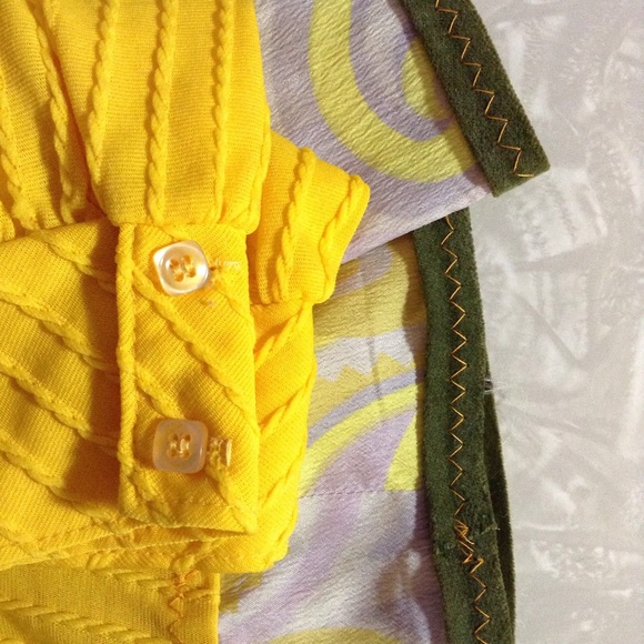 🚫GIFTED🚫 VINTAGE Upcycled arm warmers- 60s/70s+00s - Picture 3 of 3