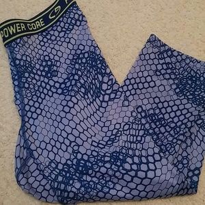 Power core workout crop legging