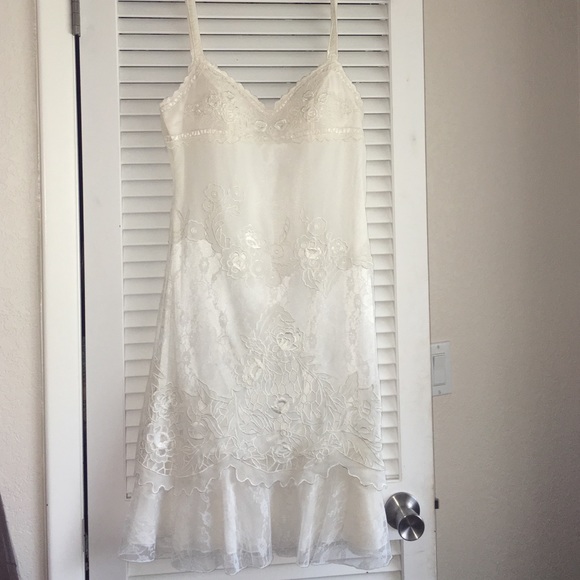 Sue Wong ivory wedding dress