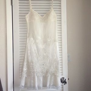 Sue Wong ivory wedding dress