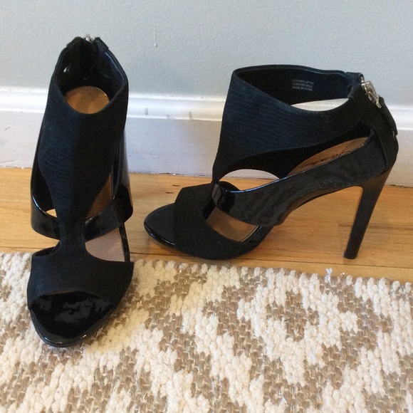 Mark & James Badgley Mischka Black Cutout Heels