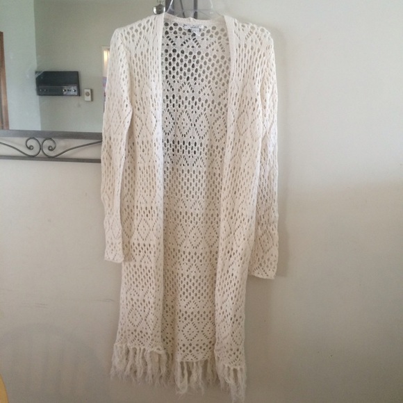 FOREVER 21 long summer cardigan women's M medium