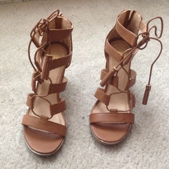 Chunky heeled sandals