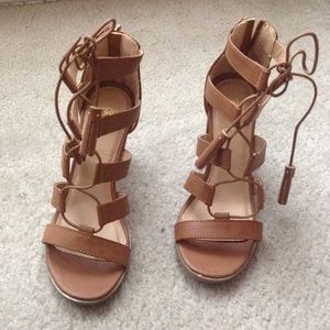 Chunky heeled sandals