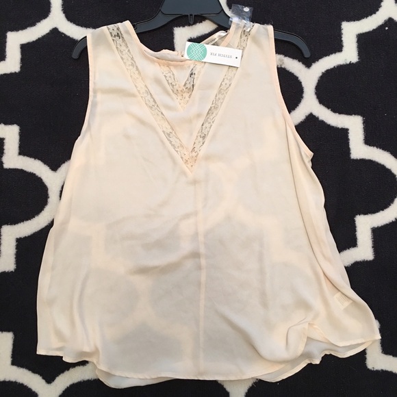 Fun2Fun Dorina Lace Panel Blouse