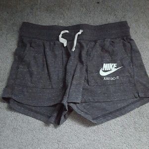 Gym vintage gray nike shorts