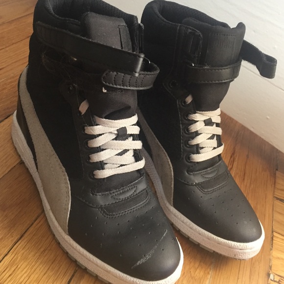 Puma wedge sneakers