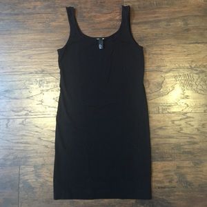 H&M basic black dress